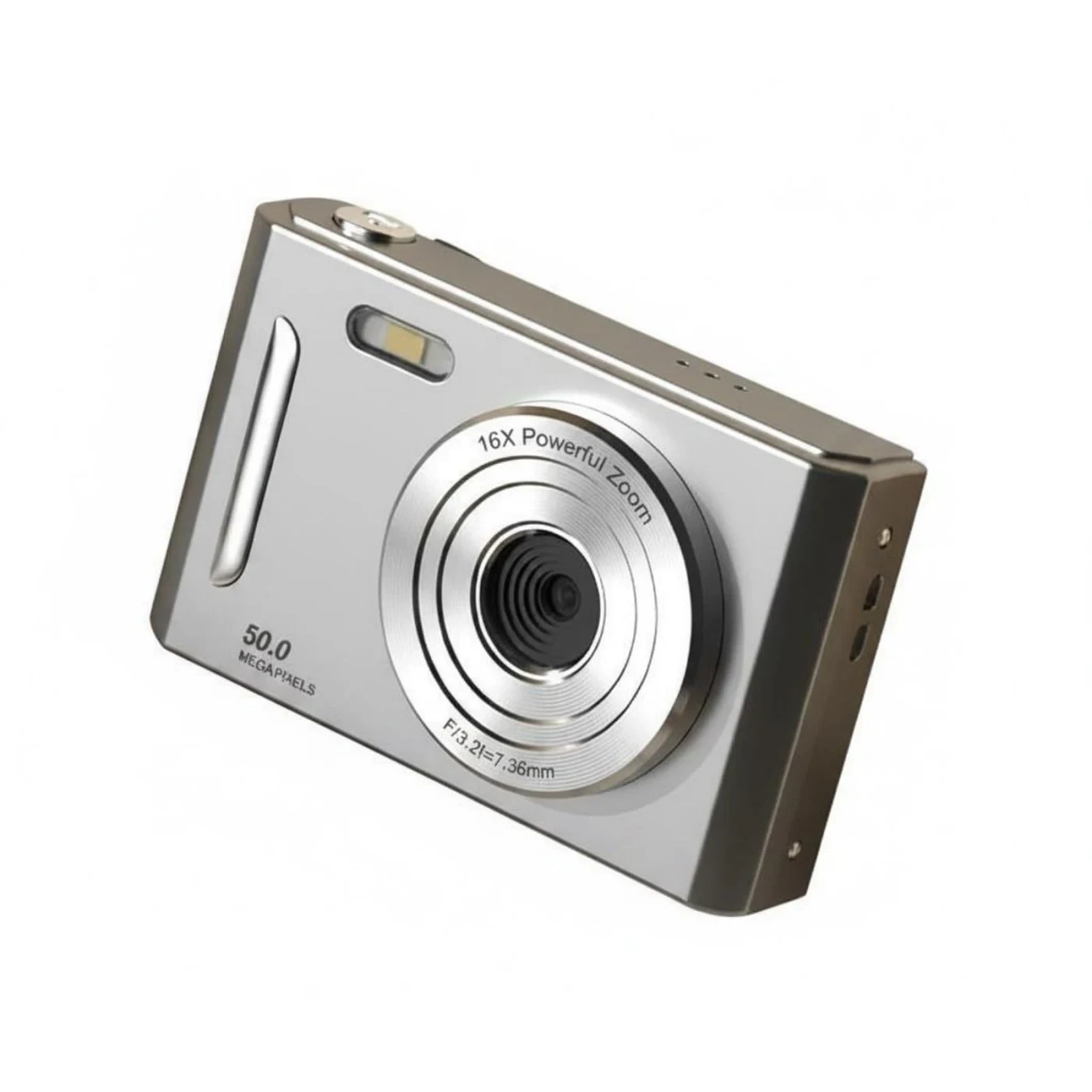 1080P HD Recording Retro Sensor Camera Anti-Stabilization Compact Digital Camera Built-in Flash Photography Equipment 50 Megapixels for Students