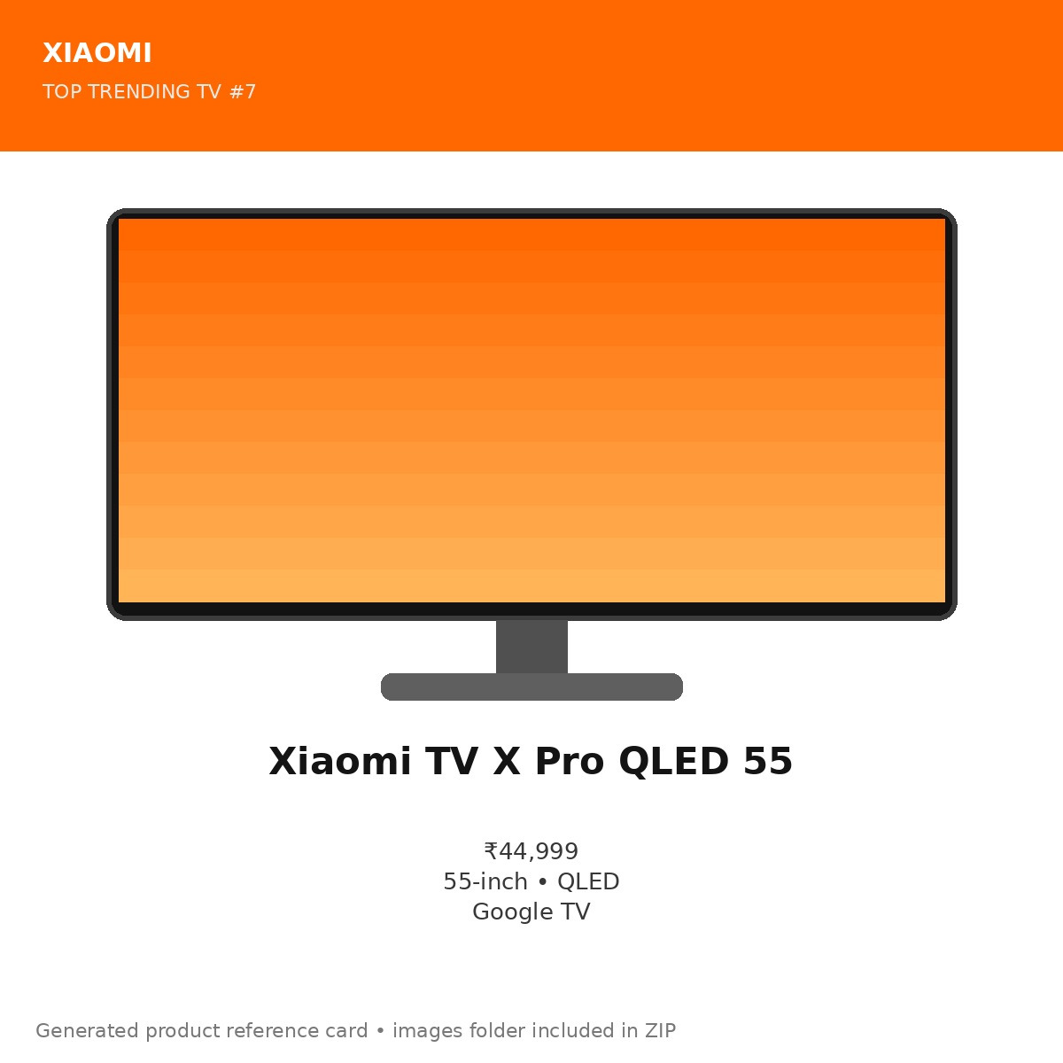 Xiaomi TV X Pro QLED 55
