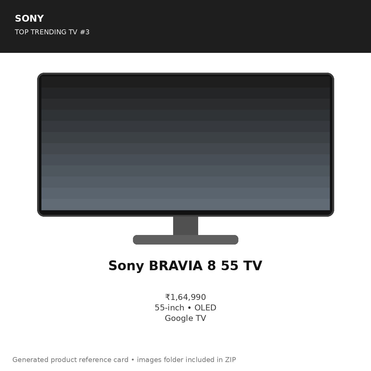 Sony BRAVIA 8 55 TV