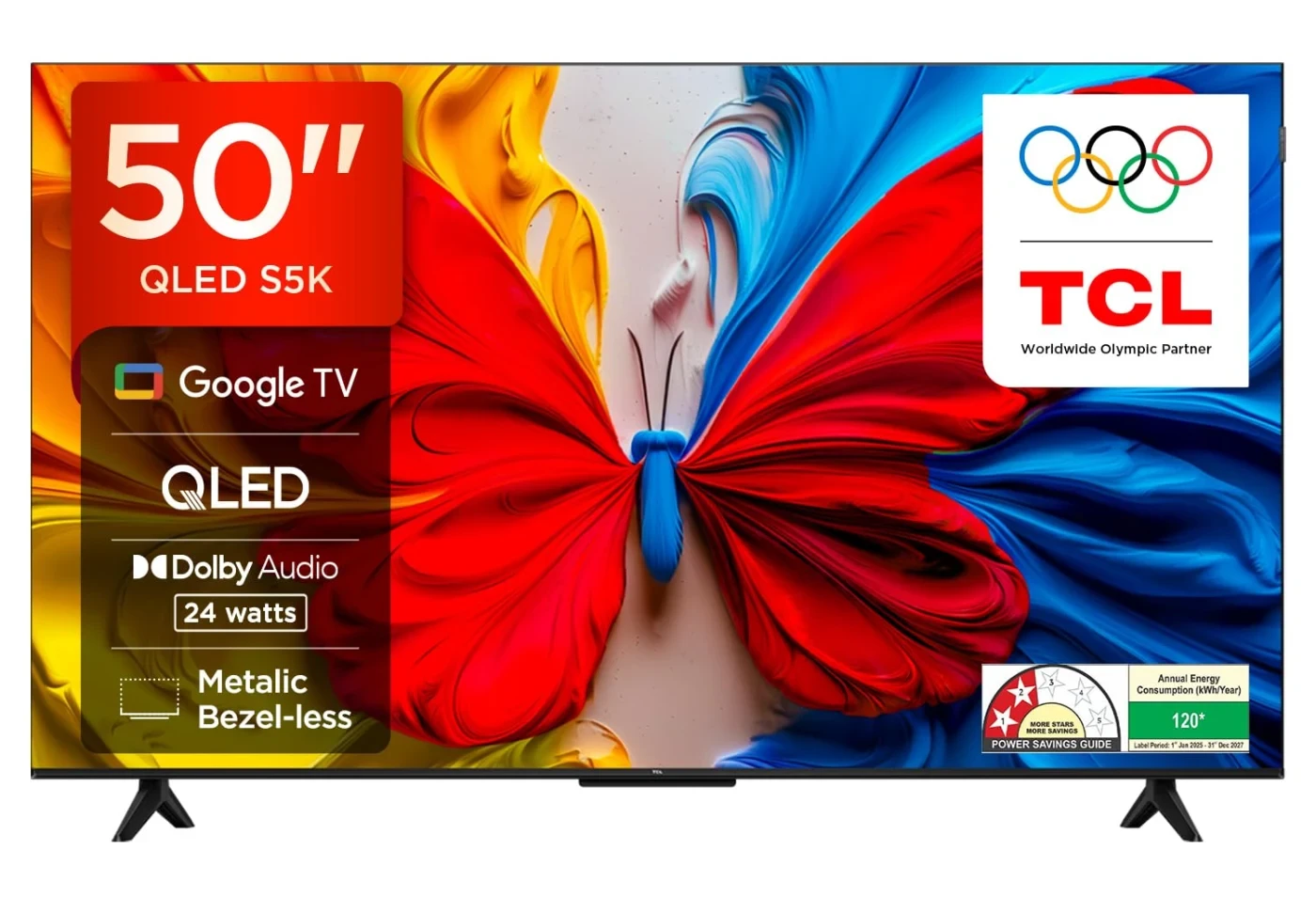 TCL 126 cm (50 inches) FHD Smart QLED Google TV